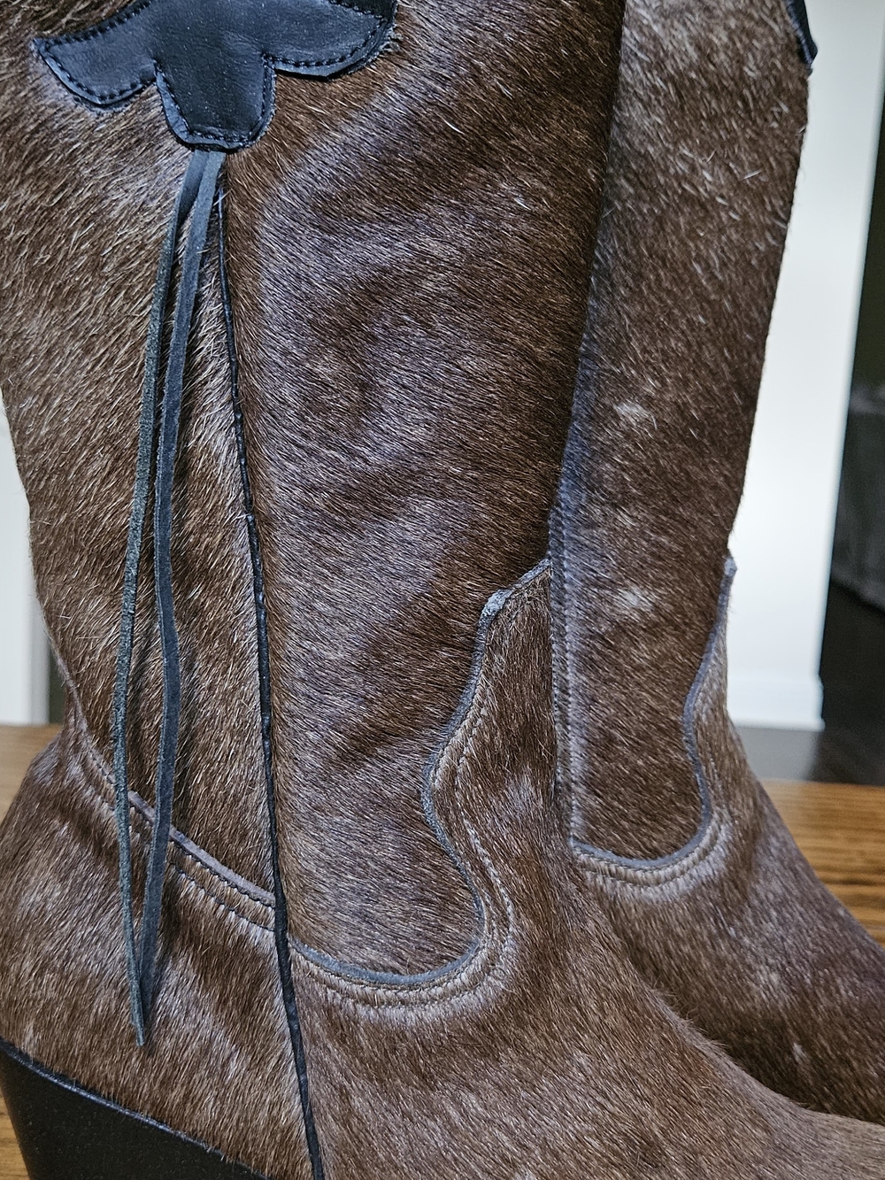 Rockwell Tharp Cowhair/Pony Hair Boots - Picture 6 of 9